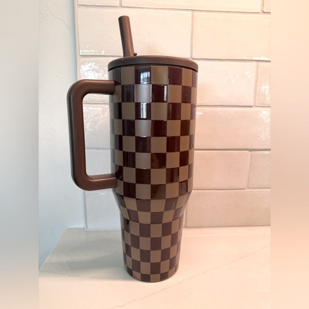 Autumn Check 40oz Hydrojug
